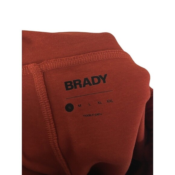 Tom Brady Brand Pliability Shorts Men's Size Small Rust Orange Stretch - Picture 3 of 6